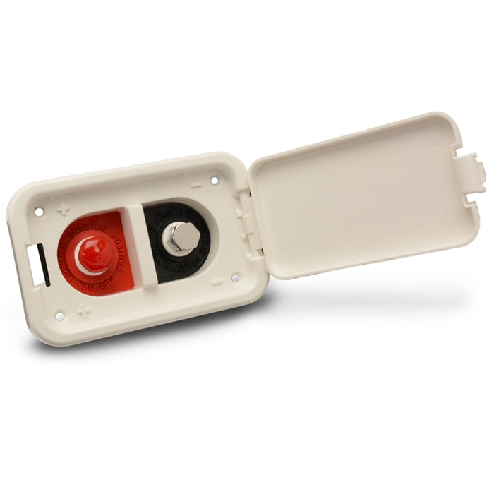 Remote Power Outlet/Battery Jumper Box - White – Hi Tech Classics