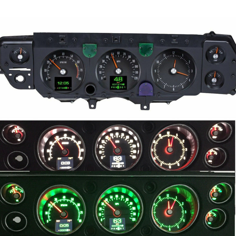 19701972 Chevelle SS dash kit complete conversion HDX gauges Hi Tech