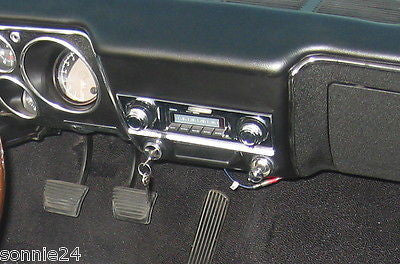 Vintage 1965-1969 Chevelle, Nova, Corvair Stereo Radio & 8-Track Speaker Wiring Harness – Repro, Made In NJ
