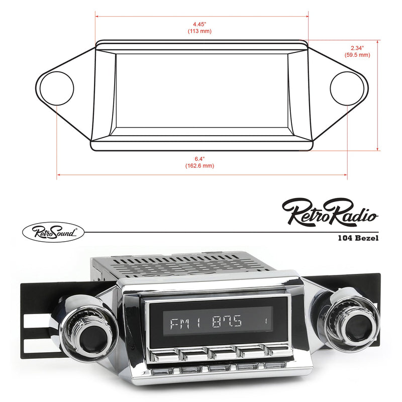 Mounting Bezels – Hi Tech Classics