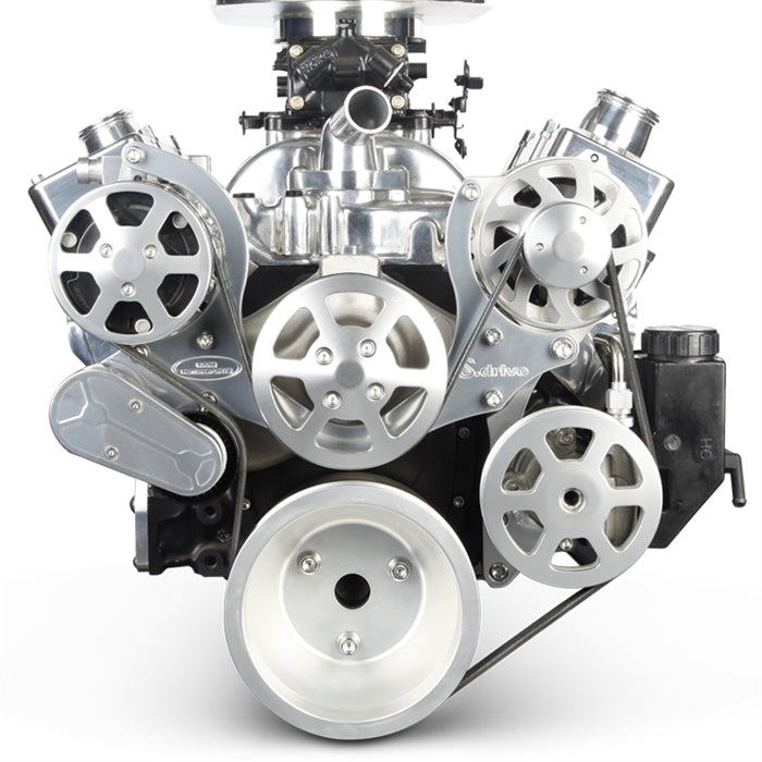 Split 8 Rib Block Big Block Chevy S-Drive 8 Rib Pulley Kit – Hi Tech Classics
