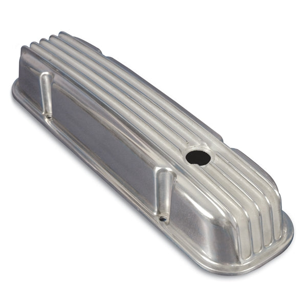 Valve Cover SB Chevy Tall Finned Cast Alum – Hi Tech Classics