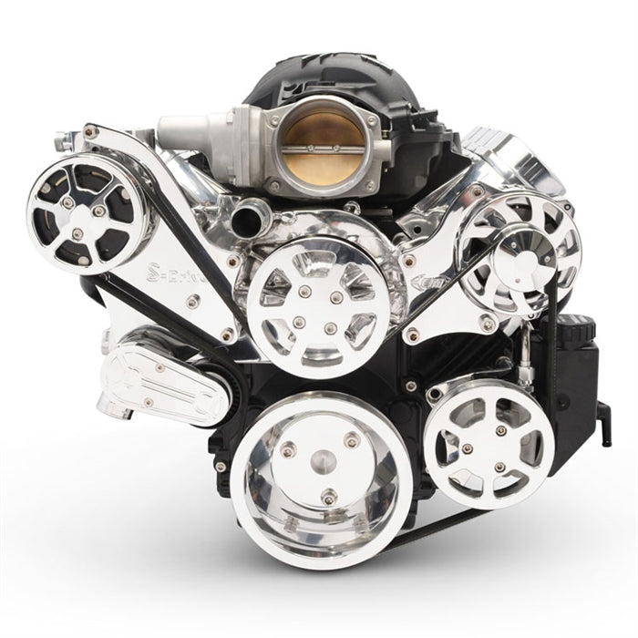 LS Chevy S-Drive 8 Rib Pulley Kit – Hi Tech Classics