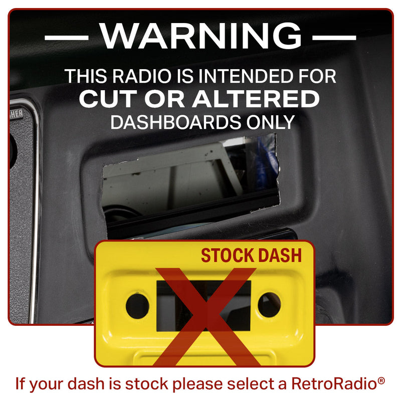 RetroSound Liberty Single DIN Radio for 1968-1978 Ford Ranchero – Hi ...