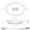 Dash Replacement Speaker for 1958-60 Chevrolet Impala