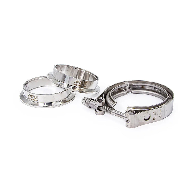 Standard 304 Stainless Steel Clamps-Aluminum Flanges - 3 piece Set (1C ...