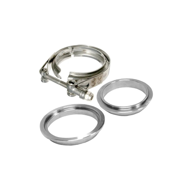 Standard 304 Stainless Steel Clamps-Aluminum Flanges - 3 piece Set (1C ...
