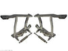 1963 1964 IMPALA BILLET HOOD HINGES POLISHED. CNC ALUMINUM HINGES WITH STRUTS