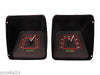 1969 CAMARO GAUGE KIT DASH WIITH CONSOLE GAUGES VHX CARBON RED DAKOTA DIGITAL
