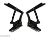 1967 1968 1969 1970 FORD MUSTANG BILLET HOOD HINGES BLACK MADE IN U.S.A.