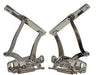 1963 1964 IMPALA BILLET HOOD HINGES POLISHED. CNC ALUMINUM HINGES WITH STRUTS
