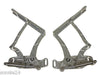 1967 1968 1969 CAMARO BILLET HOOD HINGES LIGHTNING. EDDIE MOTORSPORTS MS149-50