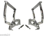 1958 1959 CHEVY TRUCK GMC BILLET HOOD HINGES. POLISHED ALUMINUM MADE IN USA