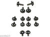 1967 1968 1969 CAMARO FIREBIRD BILLET FENDER BOLT DRESS UP KIT BLACK.