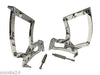 1958 1959 CHEVY TRUCK GMC BILLET HOOD HINGES. POLISHED ALUMINUM MADE IN USA