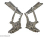 1967-1970 FORD MUSTANG FALCON BILLET HOOD HINGES MACHINED. MADE IN U.S.A.