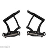1964 CHEVELLE EL CAMINO BILLET HOOD HINGES BLACK ANODIZED. MADE IN U.S.A.