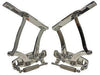 1963 1964 IMPALA BILLET HOOD HINGES POLISHED. CNC ALUMINUM HINGES WITH STRUTS
