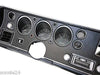 1970 1971 1972 CHEVELLE EL CAMINO VHX GAUGE KIT BLACK RED LSX BB SBC DAKOTA