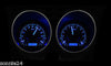 1967 1968 Camaro Dakota Digital VHX gauge kit Silve Blue