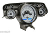 1957 CHEVY VHX GAUGE KIT LS3 LSX BB SB DAKOTA DIGITAL DASH CLUSTER SILVER/BLUE