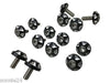1967 1968 1969 CAMARO FIREBIRD BILLET FENDER BOLT DRESS UP KIT BLACK.