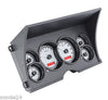 1988-1994 CHEVROLET PICKUP TRUCK VHX GAUGE KIT SILVER RED VHX 88C-PU-S-R
