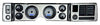 1970 1971-1981 CHEVY CAMARO VHX GAUGE KIT LS1 LS3 LSX BB SB  silver/blue lights