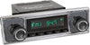 1955-66 Mercedes Benz 220 Model Two Radio with Pinstripe/Chrome Faceplate - Retro Manufacturing
 - 1