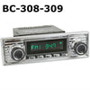1972-74 Jaguar V12 Model Two Radio with Becker-Style Plate - Retro Manufacturing
 - 7