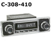 1964-72 Mercedes Benz 600 Model Two Radio with Solid Black/Chrome Faceplate - Retro Manufacturing
 - 4