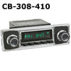 1960-66 Mercedes Benz 300 Model Two Radio with Solid Black/Chrome Faceplate - Retro Manufacturing
 - 6