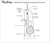 1975-83 Chrysler Cordoba Fully Automatic Power Antenna - Retro Manufacturing
 - 3