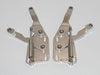 1956 53 54 55 56 FORD TRUCK BILLET HOOD HINGES POLISHED MADE IN U.S.A.