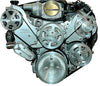 LS1 LS2 LS3 LS6 LSX SERPENTINE PULLEY KIT, BILLET MACHINE W/AC WITH P/S. U.S.A.