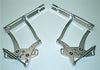 1967 1968 1969 CAMARO FIREBIRD BILLET HOOD HINGES POLISHED. MADE IN U.S.A.