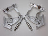 1957 Chevy Billet Aluminum Hood Hinges with Struts Eddie Motorsports