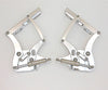 FORD MUSTANG BILLET HOOD HINGES 67-70 POLISHED MADE IN U.S.A.