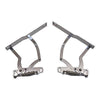 1970-1981 CAMARO BILLET HOOD HINGES POLISHED. MADE IN U.S.A. EDDIE MOTORSPORTS
