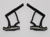 1965 1966 1967 CHEVELLE EL CAMINO BILLET HOOD HINGES BLACK. MADE IN U.S.A.