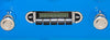 1955-1959 Chevy truck radio AM/FM USA-230 55-59 IPOD XM MP3 200 Watt Aux Input