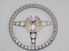 BILLET ALUMINUM STEERING WHEEL GM CHEVY COLUMN 1969 UP MADE IN U.S.A. EMS.