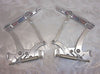 1963 1964 IMPALA BILLET HOOD HINGES POLISHED. CNC ALUMINUM HINGES WITH STRUTS
