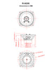 4.5-Inch Ultra-thin Replacement Speakers - Retro Manufacturing
 - 2