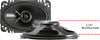 1992-05 Chevrolet Blazer 4x6-Inch Pillar Speakers - Retro Manufacturing
 - 3