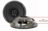 6.5-Inch Ultra-thin Honda CRX Side Panel Replacement Speakers - Retro Manufacturing
 - 3