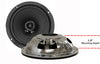 6.5-Inch Ultra-thin Honda Pilot Front Door Replacement Speakers - Retro Manufacturing
 - 3