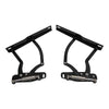 1970-1981 CAMARO BILLET HOOD HINGES BLACK ANODIZED. MADE IN USA Eddie Motorsport