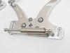 1963 1964 1965 NOVA CHEVY II BILLET HOOD HINGES POLISHED. MADE IN U.S.A.