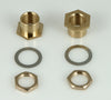 Brass Collar Nut Kit - Retro Manufacturing
 - 1